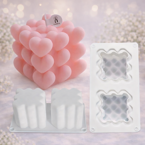 Silikonski kalup - bubble 3D